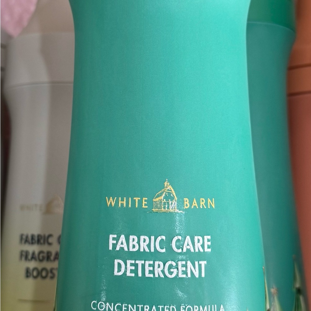 White Barn vanilla bean Fabric Care Detergent Bottle